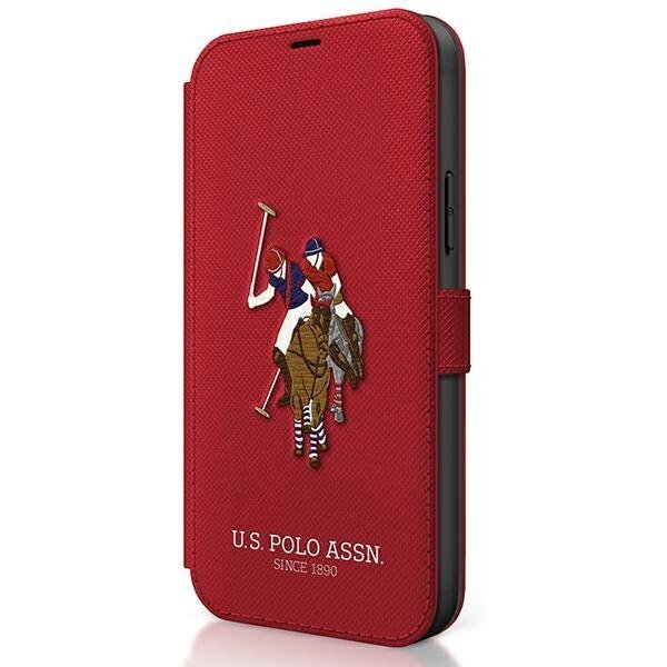U.S. Polo ASSN, skirtas iPhone 12 Mini, raudonas цена и информация | Telefono dėklai | pigu.lt