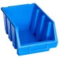 Sudedamos sandėliavimo dėžės, 20vnt., mėlynos, plastikas цена и информация | Įrankių dėžės, laikikliai | pigu.lt