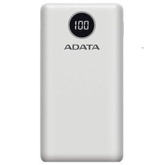 ADATA Power bank P20000QCD 20000 mAh, Li цена и информация | Зарядные устройства Power bank | pigu.lt