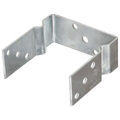 Tvoros stulpai, 12vnt., sidabrinės spalvos, 14x6x15cm, plienas kaina ir informacija | Mechaniniai įrankiai | pigu.lt