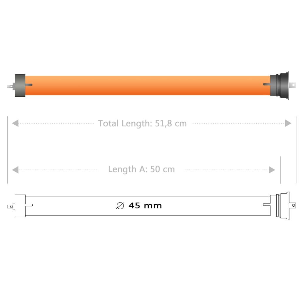 Vamzdiniai varikliai, 2 vnt., 40 nm, 2x144008 kaina ir informacija | Elektros jungikliai, rozetės | pigu.lt