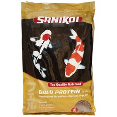 Velda maistas žuvims, sanikoi gold protein plus, 6 mm, 10 l kaina ir informacija | Maistas žuvims | pigu.lt