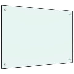 vidaXL virtuvės sienelė, 70x50 cm, balta цена и информация | Комплектующие для кухонной мебели | pigu.lt