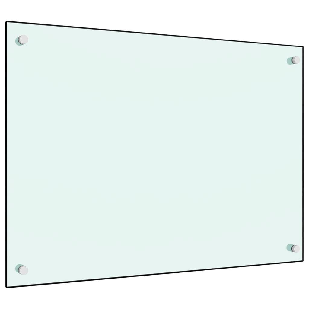 vidaXL virtuvės sienelė, 70x50 cm, balta kaina ir informacija | Virtuvės baldų priedai | pigu.lt