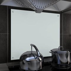 vidaXL virtuvės sienelė, 70x60 cm, balta цена и информация | Комплектующие для кухонной мебели | pigu.lt