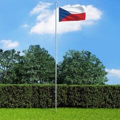 Čekijos vėliava 90x150 cm kaina ir informacija | Vėliavos ir jų priedai | pigu.lt