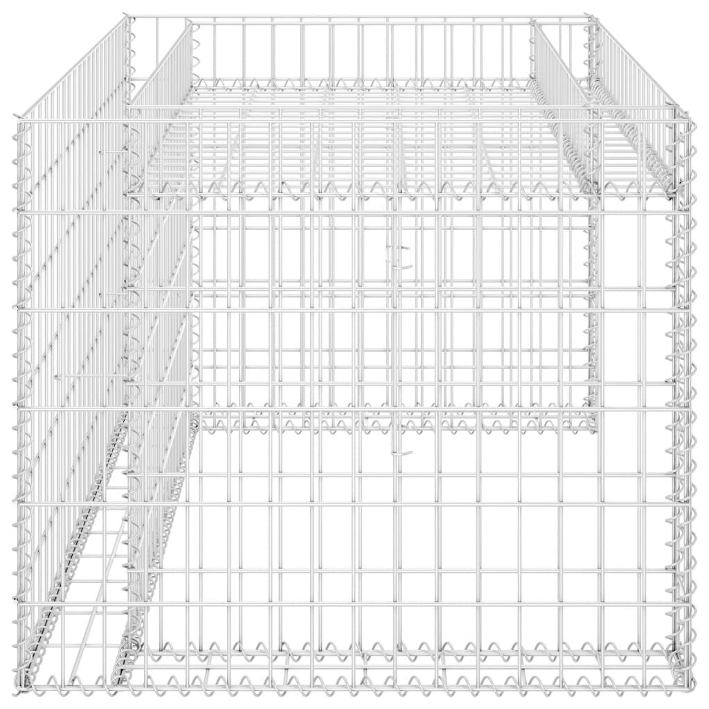 Žoliapjovės garažas su aukštu loveliu 110x80x60 cm, plienas kaina ir informacija | Žoliapjovės, vejos robotai | pigu.lt