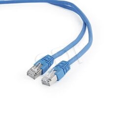 Gembird Патч-корд кат.6 FTP 3M Синий цена и информация | Кабели и провода | pigu.lt