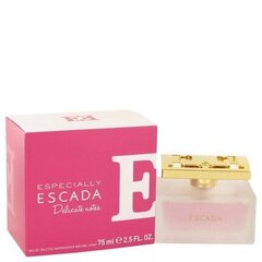 Женская парфюмерия Especially Delicate Notes Escada EDT: Емкость - 75 ml цена и информация | Женские духи | pigu.lt