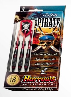 Strėlyčių komplektas Harrows Pirate цена и информация | Smiginis | pigu.lt