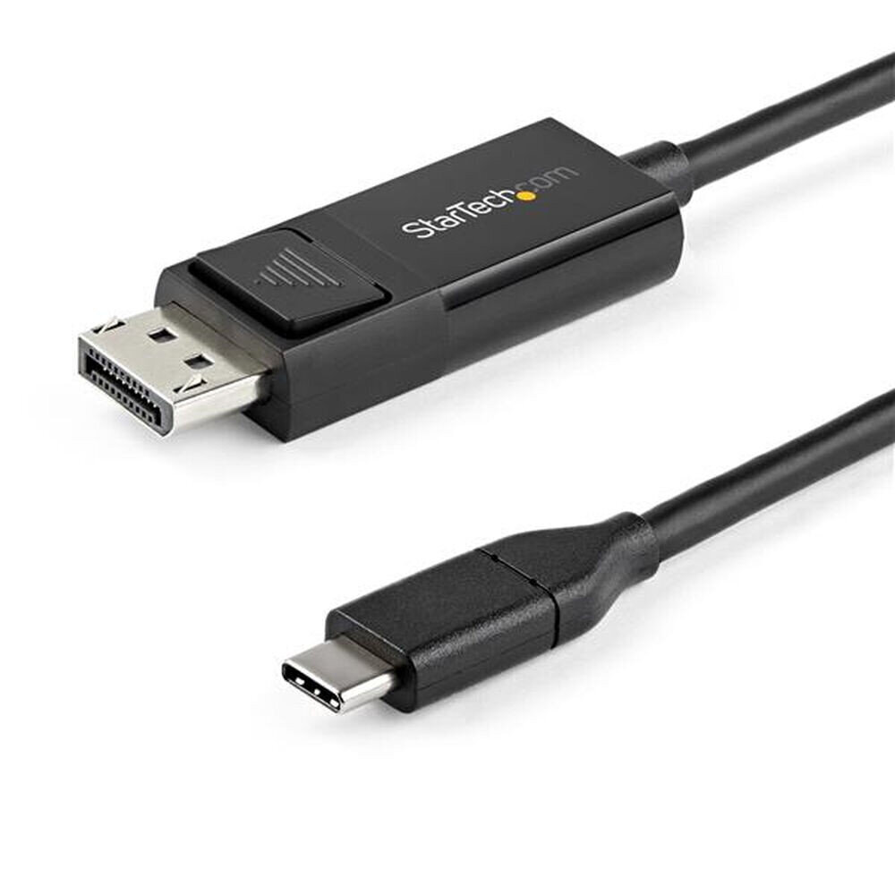 StarTech, USB C/DisplayPort, 1m kaina ir informacija | Kabeliai ir laidai | pigu.lt