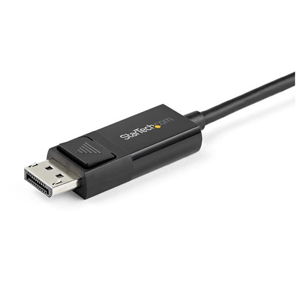 StarTech.com, USB C to DisplayPort, 2 m kaina ir informacija | Kabeliai ir laidai | pigu.lt