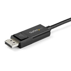 StarTech.com 6ft, USB C - DisplayPort, 2 m kaina ir informacija | Kabeliai ir laidai | pigu.lt