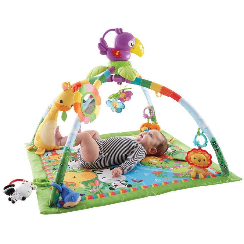 Lavinamasis kilimėlis Fisher Price Rainforest Melodies & Lights Deluxe цена и информация | Lavinimo kilimėliai | pigu.lt