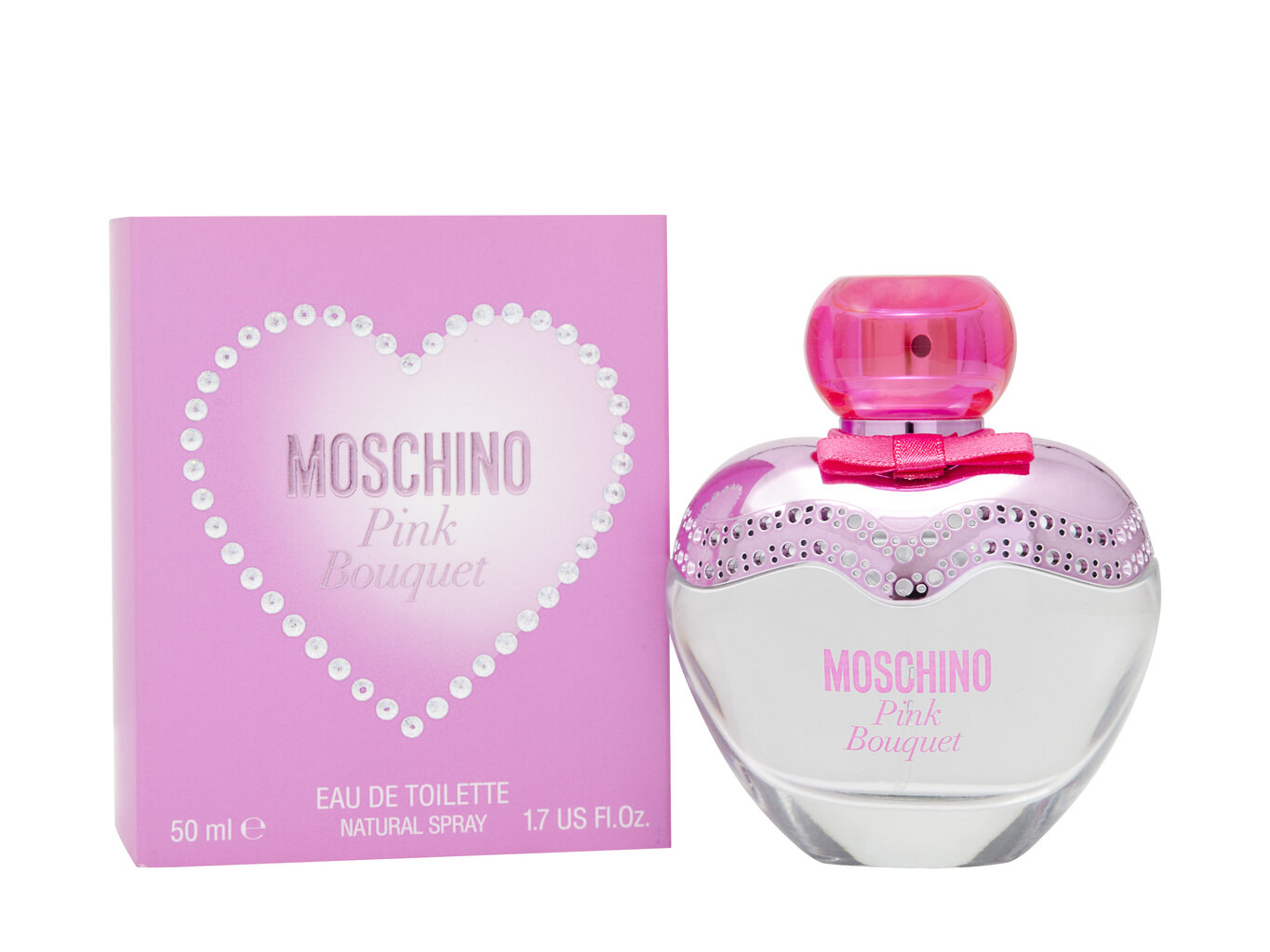 Tualetinis vanduo Moschino Pink Bouquet EDT moterims 50 ml kaina ir informacija | Kvepalai moterims | pigu.lt