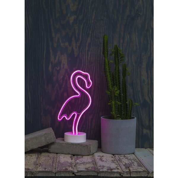 LED dekoras „Flamingo“ 700-66 StarTrading цена и информация | Staliniai šviestuvai | pigu.lt