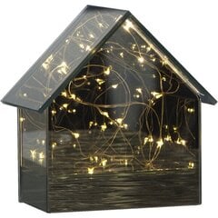 LED Kalėdinė dekoracija - šviečiantis namelis kaina ir informacija | Kalėdinės dekoracijos | pigu.lt