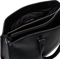Сумочка Calvin Klein TOTE, черная цена и информация | Женская сумка Bugatti | pigu.lt
