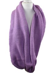 Шарф из шерсти мериноса, фиолетовый цена и информация | Женские шарфы, платки | pigu.lt