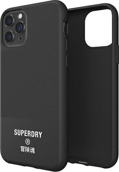 Supcase SuperDry Molded Canvas dėklas, skirtas iPhone 11 Pro juodas kaina ir informacija | Telefono dėklai | pigu.lt