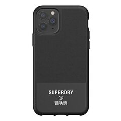 Чехол SuperDry для iPhone 11 Pro Max, чёрный цена и информация | Чехлы для телефонов | pigu.lt