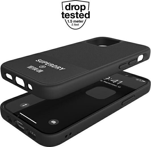 SuperDry Moulded Canvas iPhone 12 mini цена и информация | Telefono dėklai | pigu.lt