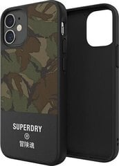 Чехол SuperDry из формованного холста iPhone 12 mini camo цена и информация | Чехлы для телефонов | pigu.lt