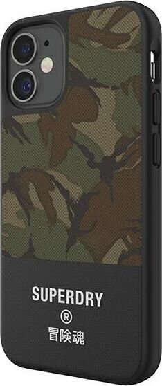 Supcase SuperDry Molded Canvas iPhone 12 mini camo kaina ir informacija | Telefono dėklai | pigu.lt