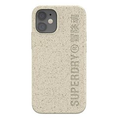 SuperDry Snap iPhone 12 mini Compostable Case piaskowy|sand 42623 цена и информация | Чехлы для телефонов | pigu.lt