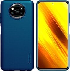 Чехол Nillkin 20201208125653 для Xiaomi Poco X3 NFC, синий цена и информация | Чехлы для телефонов | pigu.lt