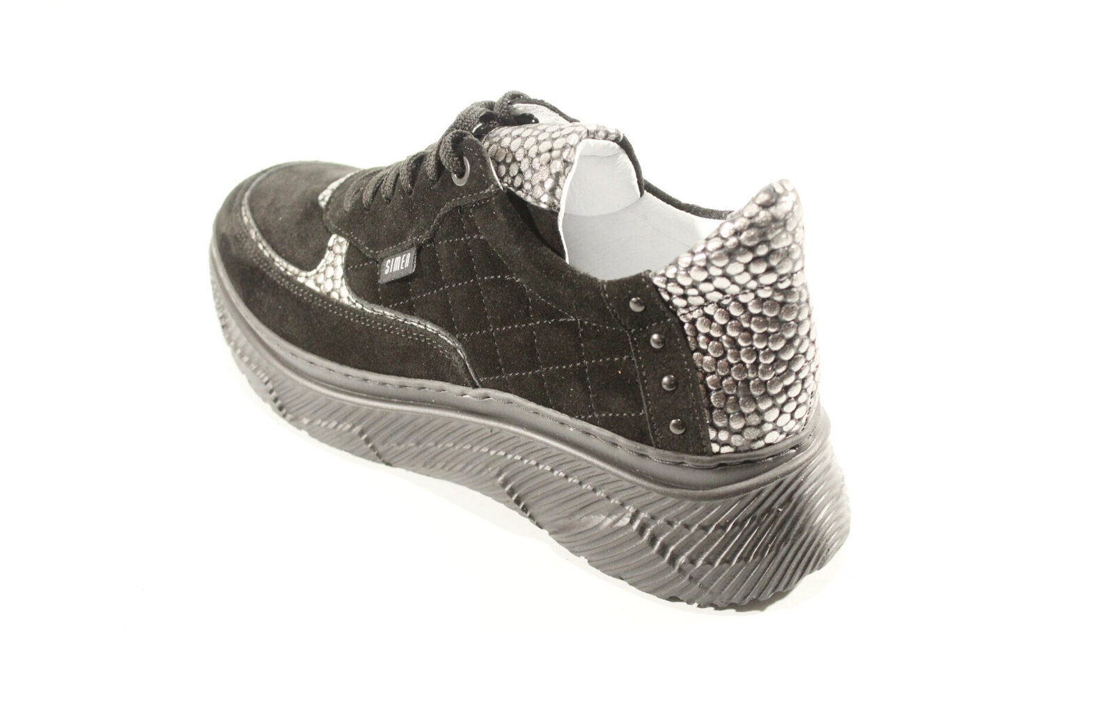 Laisvalaikio batai moterims Simen, juodi kaina ir informacija | Sportiniai bateliai, kedai moterims | pigu.lt