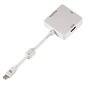 Adapteris Hama 00053245 Mini DisplayPort - DVI, Displayport, HDMI kaina ir informacija | Adapteriai, USB šakotuvai | pigu.lt