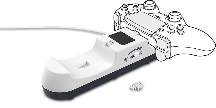 Speedlink USB charger Jazz kaina ir informacija | Žaidimų pultai  | pigu.lt
