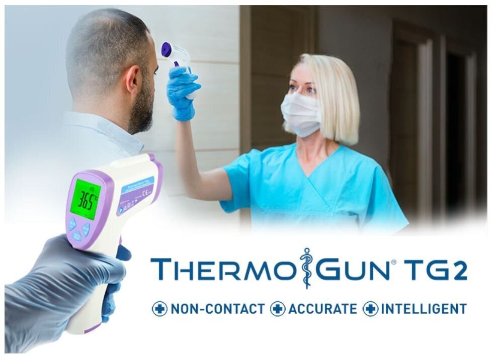 Easypix ThermoGun TG2 kaina ir informacija | Termometrai | pigu.lt