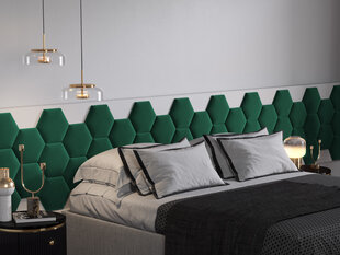 Мягкие настенные панели, 3 шт., Mazzini Sofas Agave R7, зеленые цена и информация | Мягкие стеновые панели | pigu.lt