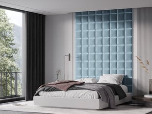 Мягкие настенные панели, 3 шт., Mazzini Sofas Sedum R5, светло-синие цена и информация | Мягкие стеновые панели | pigu.lt