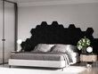 Minkštos sienų plokštės, 3 vnt., Cosmopolitan Design Lovon L4, juodos kaina ir informacija | Minkštos sienų plokštės | pigu.lt