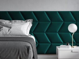 Мягкие настенные панели, 3 шт., Cosmopolitan Design Makira L7, голубые цена и информация | Мягкие стеновые панели | pigu.lt