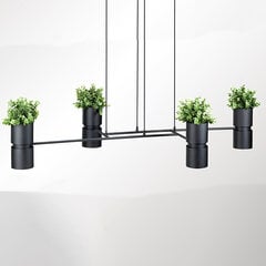 Pendant lamp KUKKIA black THORO TH.004CZ цена и информация | Люстры | pigu.lt