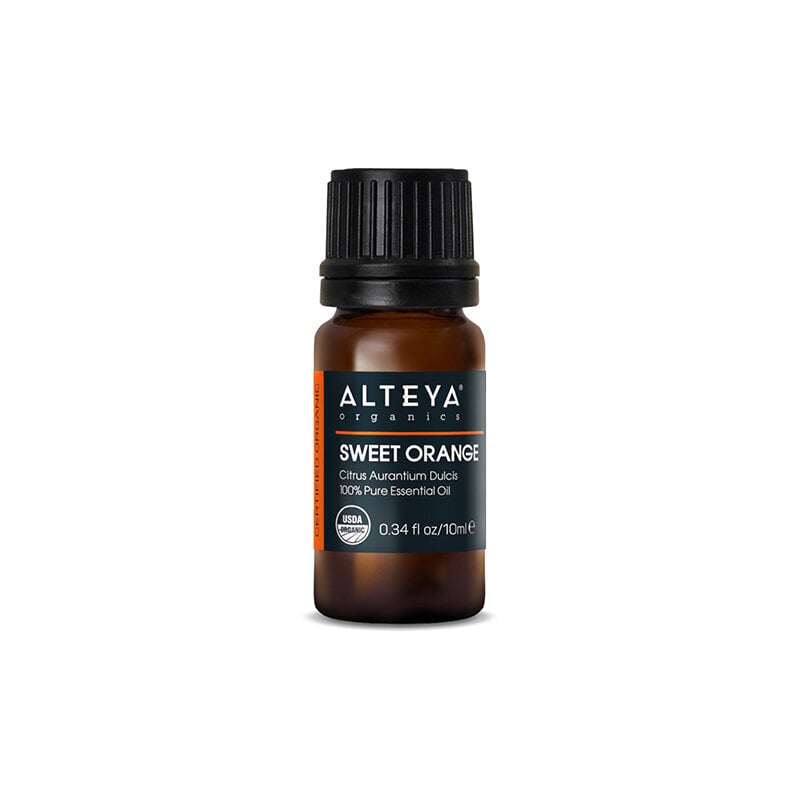 Ekologiškas saldžiųjų APELSINŲ eterinis aliejus, Alteya Organics, 10ml kaina ir informacija | Eteriniai, kosmetiniai aliejai, hidrolatai | pigu.lt