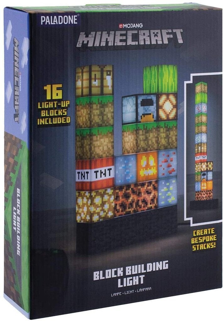 Minecraft Block Lamp kaina ir informacija | Žaidėjų atributika | pigu.lt