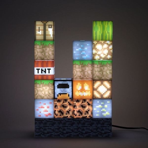 Minecraft Block Lamp kaina ir informacija | Žaidėjų atributika | pigu.lt