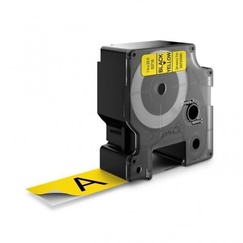 DYMO D1 Juostelė 24 mm x 7 m juodas ant geltonos kaina ir informacija | Spausdintuvų priedai | pigu.lt
