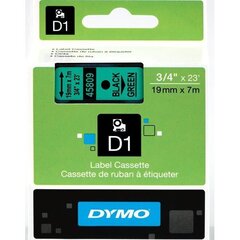 Лента DYMO D1 19 мм x 7 м, чёрная на синем цена и информация | Аксессуары для принтера | pigu.lt