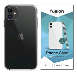 Чехол Fusion Ultra Clear Series для LG K41S, прозрачный цена и информация | Чехлы для телефонов | pigu.lt