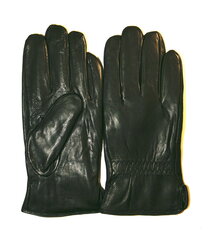 Мужские кожаные перчатки Hua pai цена и информация | Мужские шарфы, шапки, перчатки | pigu.lt