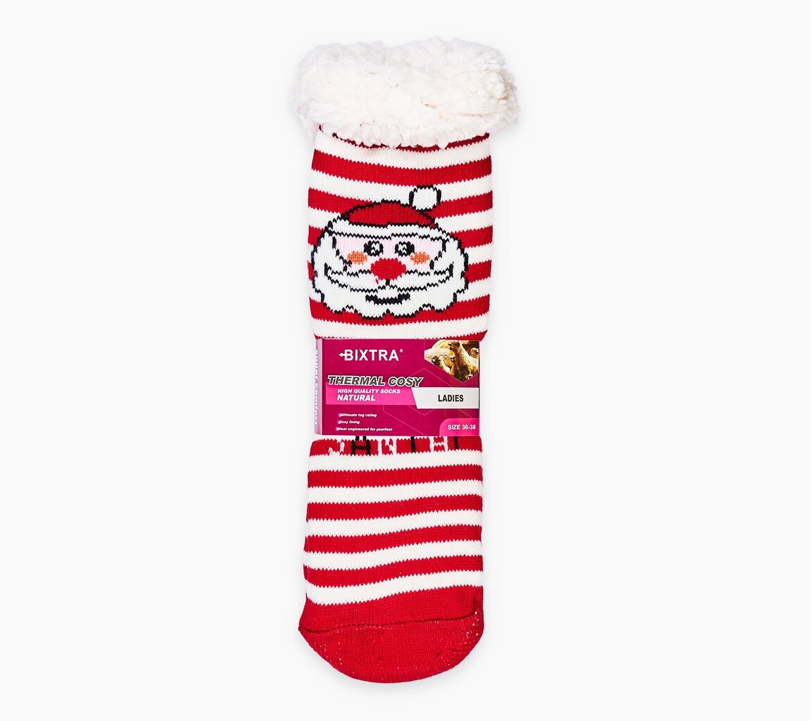 Kalėdinės kojinės moterims Adelli, raudonos kaina ir informacija | Moteriškos kojinės | pigu.lt