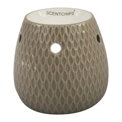 Ароматический подсвечник-аромалампа, Scentchips, Vase grey цена и информация | Подсвечники, свечи | pigu.lt
