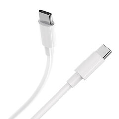 USB cable Hoco X51 c Type-C на Type-C 20V 5A 100W, 1.0 м белый цена и информация | Кабели для телефонов | pigu.lt