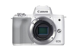 Canon EOS M50 Mark II Body, White kaina ir informacija | Skaitmeniniai fotoaparatai | pigu.lt